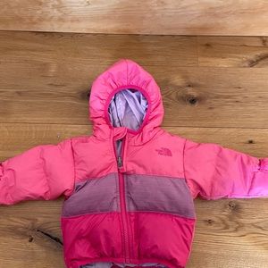 Northface reversible moondoggy baby jacket
